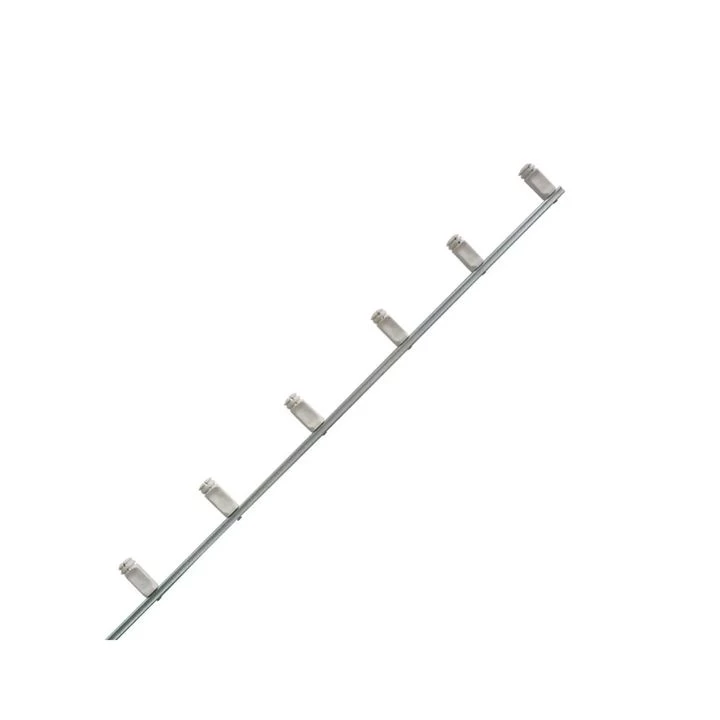 HASTE P/ CERCA 1/2 C/6 ISOLADORES - BRANCO<br/>